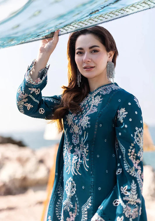 Embroidered Chiffon Suit