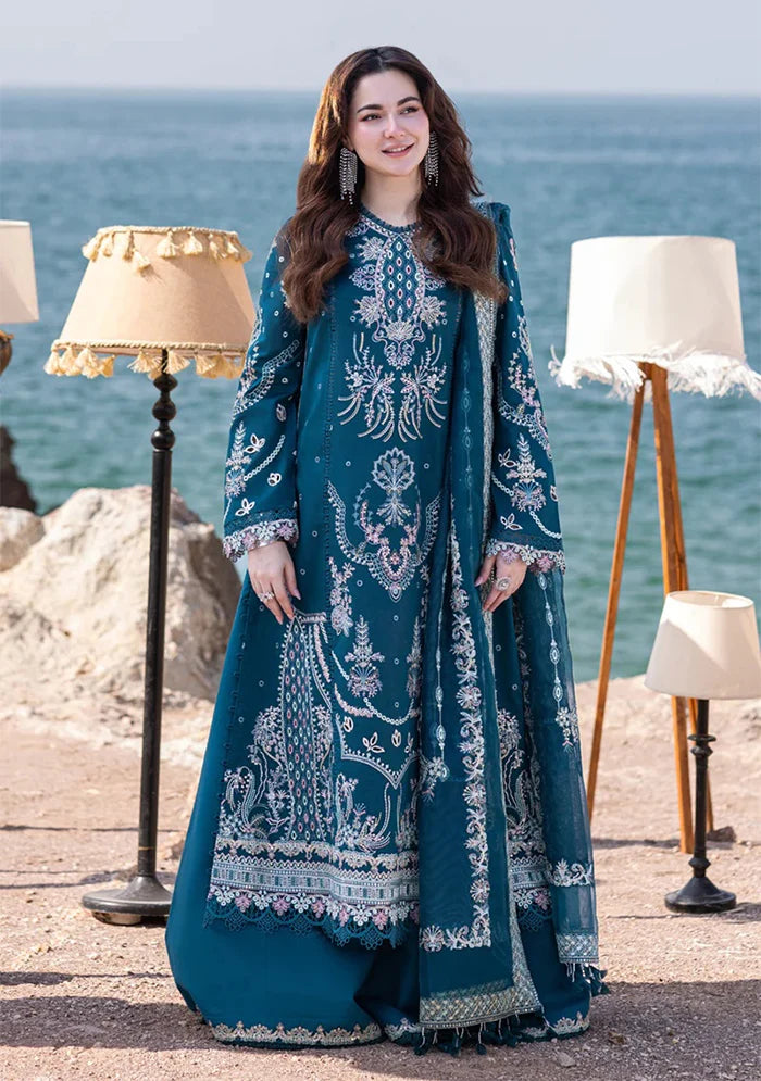 Embroidered Chiffon Suit