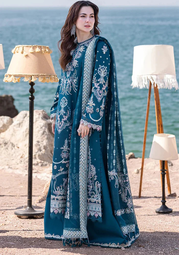 Embroidered Chiffon Suit